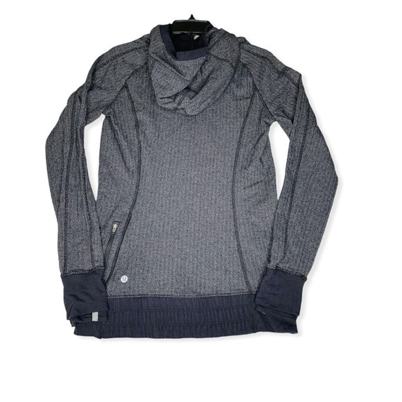 Lululemon Think Fast Hoodie Size 8 - Picture 2 of 6